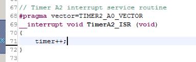 Starting with interrupts Look at the stopwatch example for help with syntax Don t just copy it Make sure you globally enable interrupts! See the lecture notes for instructions.