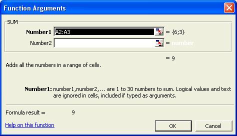 INTERPRETING BASIC STATISTICAL VALUES Coming back to the Insert Function dialog box, upon selecting the function, click the button. The Function Arguments dialog box is displayed.