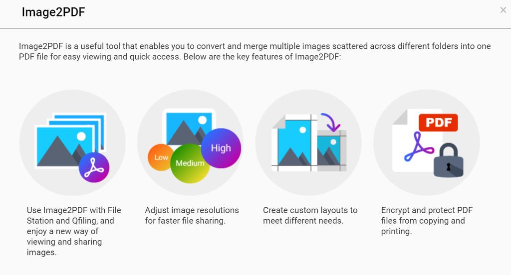 Image2PDF Integrate scattered images into