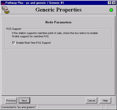 .. POS Support: Check this box if the POS terminal type supports real time from the