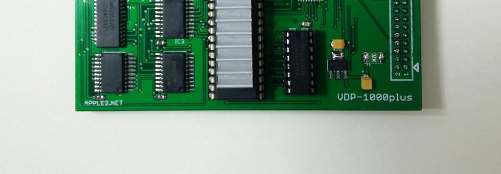 Connectors APPLE II Video IN Model selection S/ W SG- 1000 / Colecovision Joyspad port