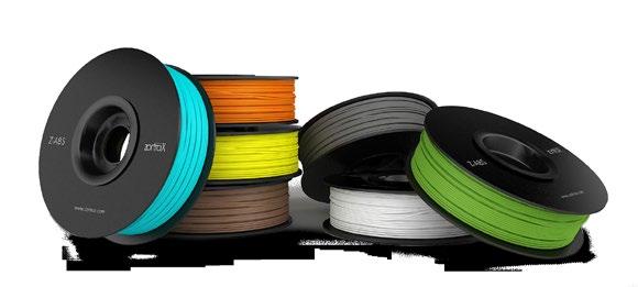 FILAMENTS Zortrax Filaments were created to ensure the highest quality of prints in the Zortrax M200 environment.