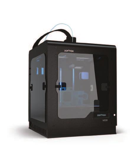 Introduction Meet the Zortrax M200 Zortrax M200 3D printer transforms virtual projects into three-dimensional reality. It is used to prototype and create various three-dimensional models.