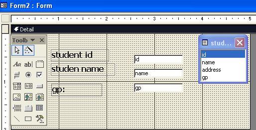 In the database window click Forms under Objects. 2. Click the New button on the Database window toolbar. 3.