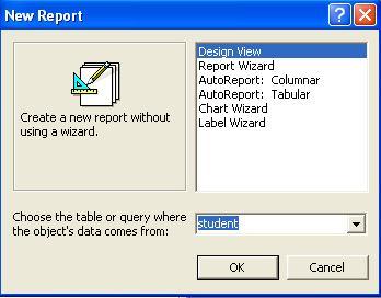 Office Automation 11.2.3 Creating Report There are three ways to create a report. Creating report in Design view. Creating report using Wizard. Creating report using Autoreport.