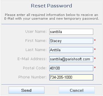 Forgot Password 9 If you forget your Password, complete the following steps to receive a new, temporary Password: 1. Click the Lost your Password Click Here link. 2.