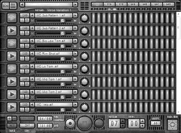 IDRUM: BASICS idrum is a virtual drum machine that allows you to create your own drum patterns either with its preloaded sounds or by loading your own.wav or.aiff files.