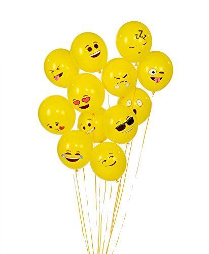 Emoji Balloon Play Yellow balloons Sharpies Blow up some yellow balloons Use sharpies to draw emoji faces on each balloon Play emoji balloon volleyball. Tie a string up and play!