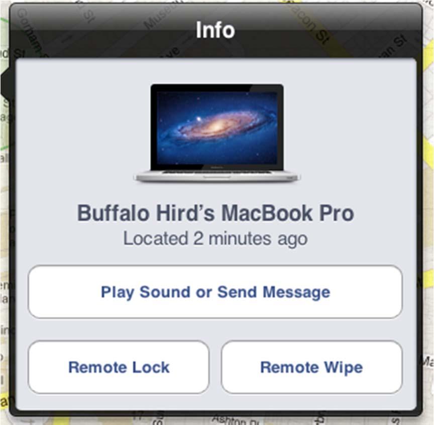 Find Your Mac via iphone/ipad/ipod Touch 1.