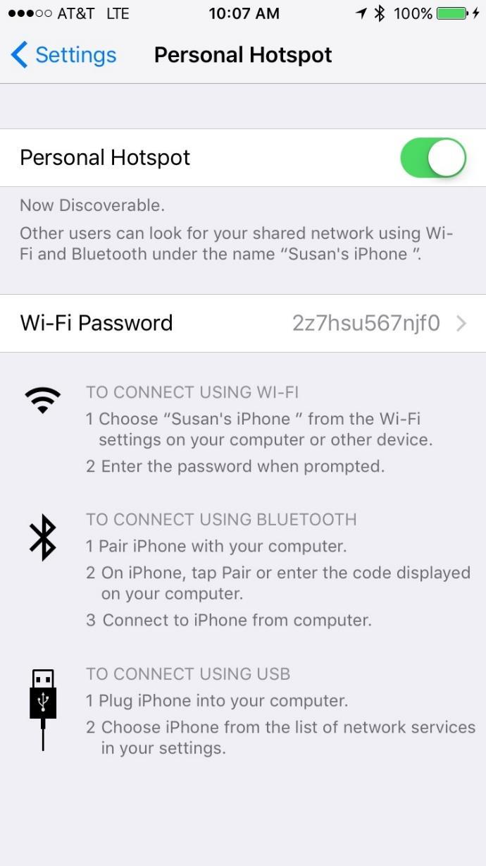 electronic devices Use your iphone as a Hotspot for