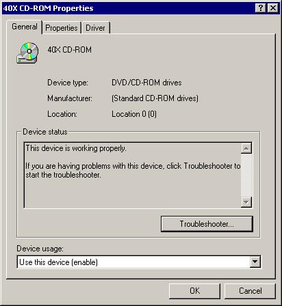 Managing Disk Devices 157 Managing DVD and CD-ROM Devices DVDs and CD-ROMs are listed together under DVD/CD-ROM Drives in Device Manager.