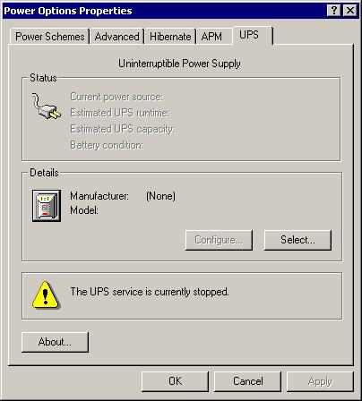 170 Chapter 4 Configuring the Windows 2000 Environment EXERCISE 4.5 (continued) 3. Check the Enable Advanced Power Management Support check box and click the OK button. 4. Close the Control Panel.