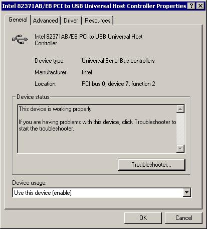 176 Chapter 4 Configuring the Windows 2000 Environment 12Mbps. A single USB port can support up to 127 devices. Examples of USB devices include modems, printers, and keyboards.