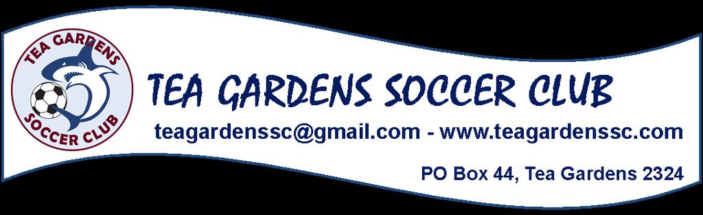 Tea Gardens Soccer Club 2019 Season - Self Registration Guide If you are eligible, please proceed to the Active Kids page to obtain your $100 Active Kids Voucher before you commence registration you