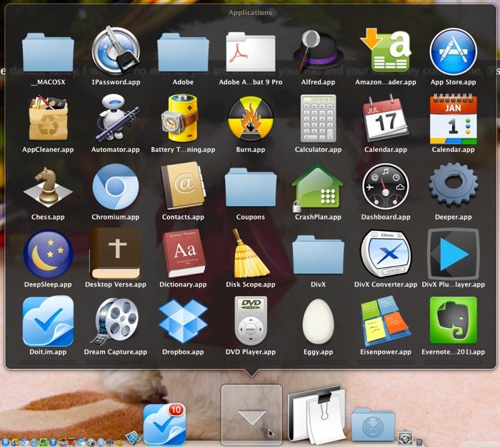 You can add apps to the Dock by simply dragging and dropping their icon right onto the Dock. You can also rearrange the icons on your Dock via drag-and-drop.