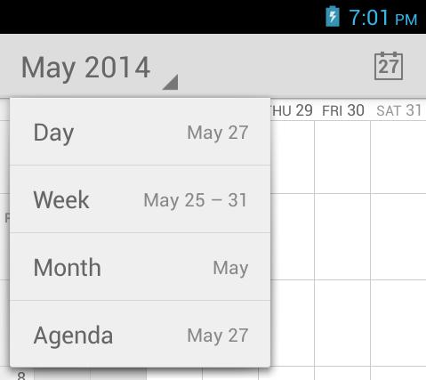 You may also search or add new folders from the File Manager interface Calendar The calendar helps keep track