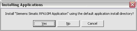 Start the installation program for the user application by double-clicking the file setup.exe. 5. Select the storage location for your files on your PC and click Next.