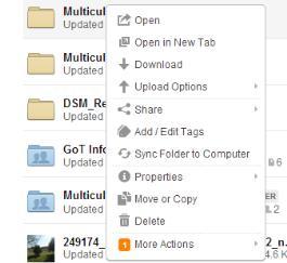 Go back to your Box folders to start syncing.