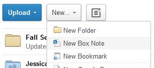 Box Notes Notes can be easily created and edited from anywhere while logged into Box. 1.