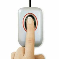 Biometrics Example A fingerprint biometric device (of