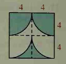 40. The shaded region in the diagram is formed