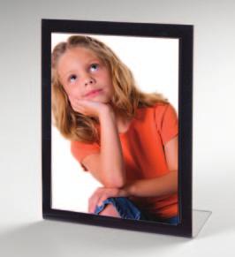 10" 2831: 8-1/2" x 11" Bent Easel Frames 15 to choose from!