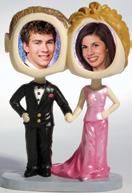 Wedding Couple Create Your Own Bobble Head Custom bobble