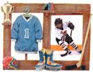 SPORTS Sports Room Box Frames Insert size: 5" x 7" Hand painted
