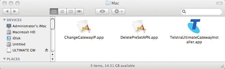 MAC USERS Double-click on the ULTIMATE GW icon on your desktop and open the Mac folder.
