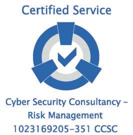 In addition, the National Cyber Security Council (part of GCHQ) has granted accreditation to Thales as a Certified Cyber Security Consultancy, and our