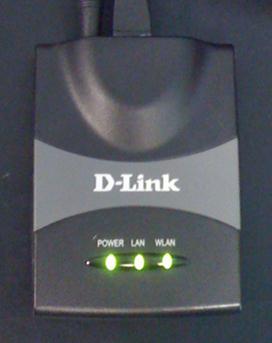 4. Check the D-Link access point. D-Link This unit connects the DART-SVP to the ipod wirelessly.