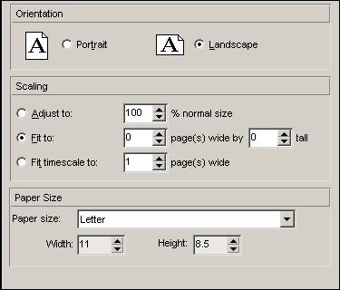 416 Part 5: Customizing Projects Defining Page Settings You can customize printed layouts and reports in a number of ways.