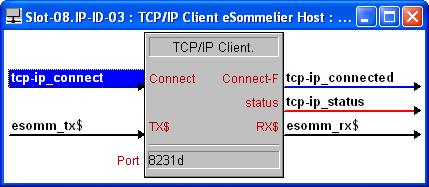 Under configuration in SIMPL Windows add a TCP/IP Client to the Ethernet card for your processor.