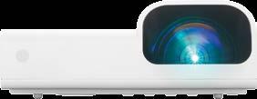 By using this projector with an interactive white board the initial costs can be reduced. This projector has a long-lasting lamp of 10,000 hours.