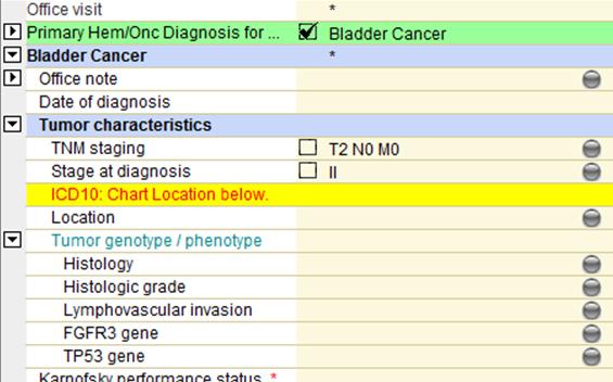 2.6 ICD10 Codes in Progress Notes Progress Notes automatically capture the specific ICD10 code for a small subset of diagnoses.