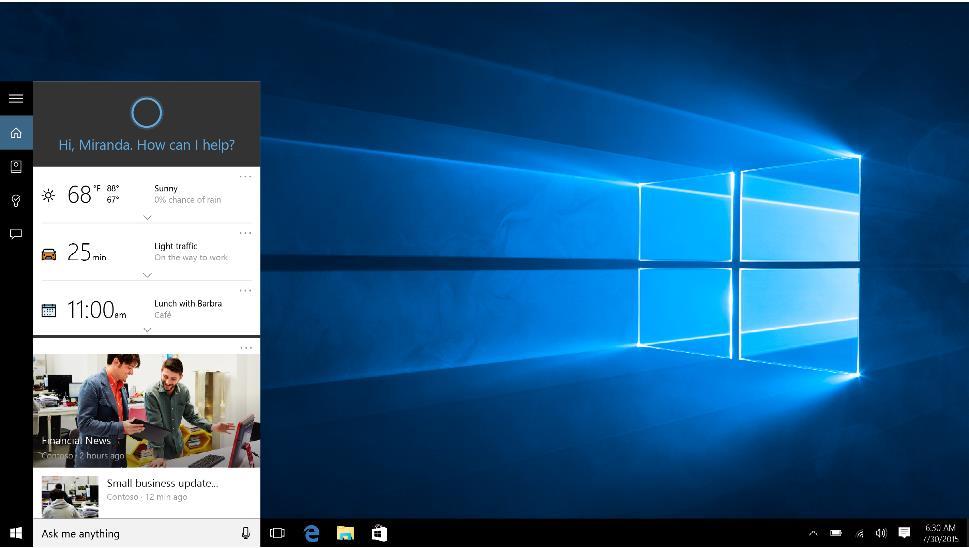 Welcome to Windows 10 Windows 10 is designed to be the best Windows ever.