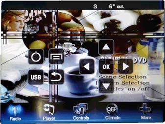 Touch Control DVB-T/DVD