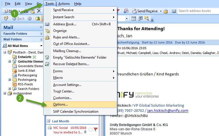 Tool extensions Circuit for Outlook part b