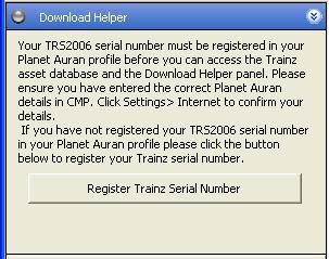 2. Connecting and Updating When you open CMP it will attempt to contact the Planet Auran server to verify your FCT