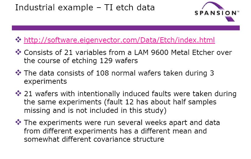 PHM-Equip Examples: Data Source 21 May 22-24,