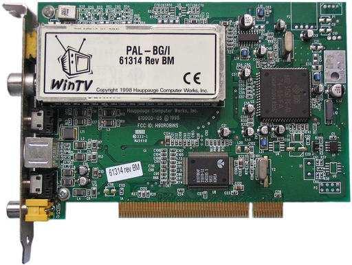 devices TV tuner card Internal devices Figure: Hauppauge WinTV allows television signals to be received by a computer can also function as video capture cards, allowing recording television programs