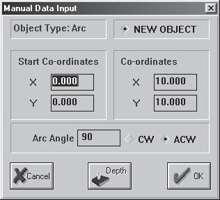 Direct Data Entry Manual Data Input for a new element. Manual Data Input for an existing element.