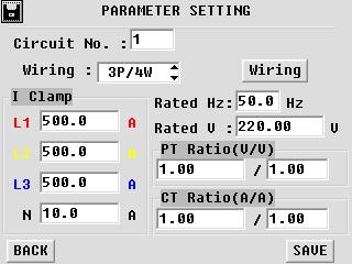 5.2 System Setting 5.2.1 Calibration This is for calibrating the parameter of PITE 3561. All data have been well calibrated in PITE factory before the product is sent our customers.