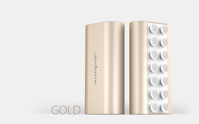 4000mAh Silver or Gold Stylish soft touch