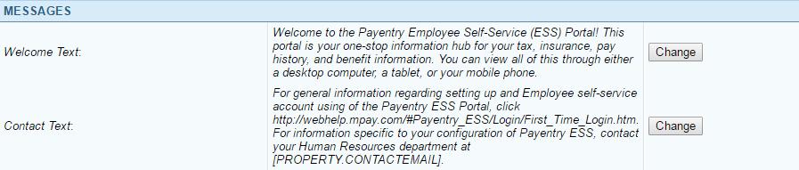 Enable employee info: Specifies whether the Employee tab displays in Payentry ESS. Enable company info: Enable benefit info: Specifies whether the Company Info tab displays in Payentry ESS.