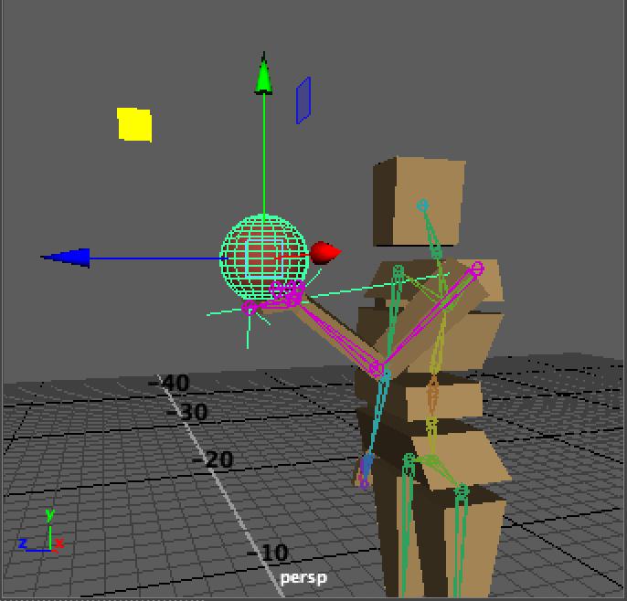 Inverse Kinematics (IK) With IK, an animator doesn t need to