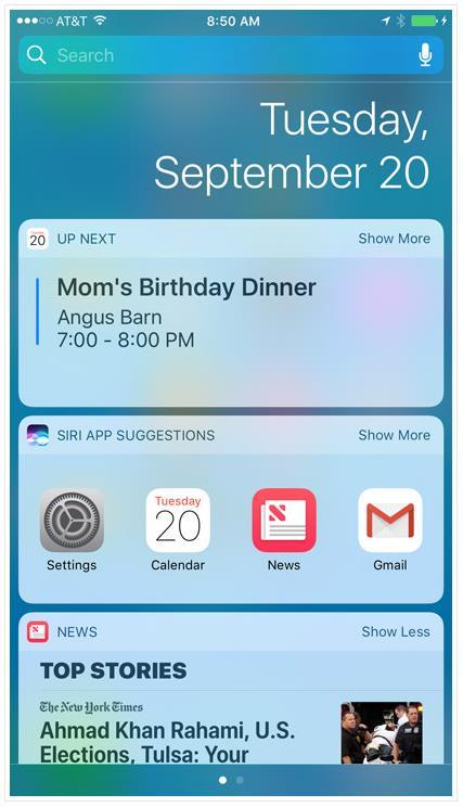 Notifications behave differently in each app, but they all have one thing in common: They can help you keep up with everyday tasks and responsibilities.