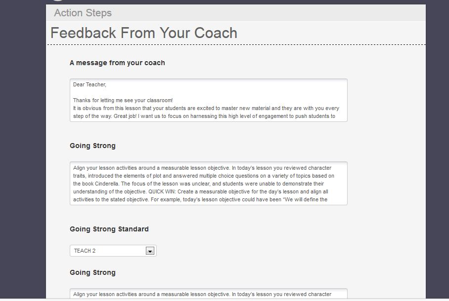 Click on Video Upload to see comments and feedback from your coach, embedded with timestamps in your video.