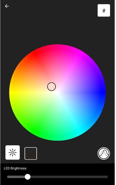 High. Displays a Chroma effect on the logo until disabled or until you have fully switch modes.