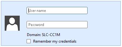 Example: AD\Testpartner NOTE: These are the same credentials us would use to log into the efolder